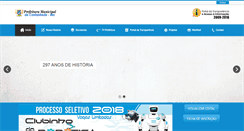 Desktop Screenshot of cantanhede.ma.gov.br