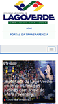 Mobile Screenshot of lagoverde.ma.gov.br