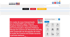 Desktop Screenshot of ma.gov.br