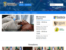 Tablet Screenshot of cmpinheiro.ma.gov.br