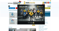 Desktop Screenshot of detran.ma.gov.br