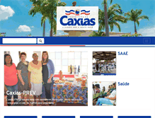 Tablet Screenshot of caxias.ma.gov.br