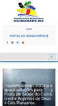 Mobile Screenshot of guimaraes.ma.gov.br