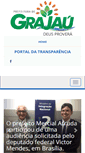 Mobile Screenshot of grajau.ma.gov.br
