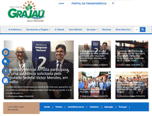 Tablet Screenshot of grajau.ma.gov.br