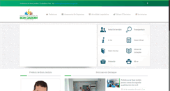 Desktop Screenshot of bomjardim.ma.gov.br