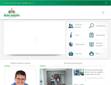 Tablet Screenshot of bomjardim.ma.gov.br